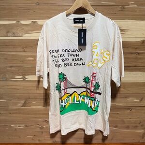 NEW Homme + Femme Hollywood Oakland A’s NY New York Mets Streetwear Shirt XL NWT